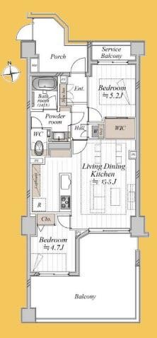 apartment 東京都大田区矢口１丁目5-8 ニックハイム武蔵新田102号室