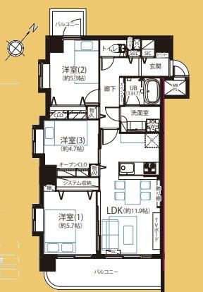 apartment 東京都大田区矢口１丁目5-8 ニックハイム武蔵新田102号室