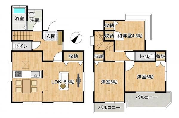 detached 埼玉県川越市菅原町25番地1　石井ビル3階