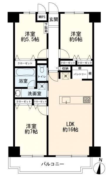 apartment 東京都大田区西蒲田８丁目11-11 リビングライフ蒲田ビル　4階