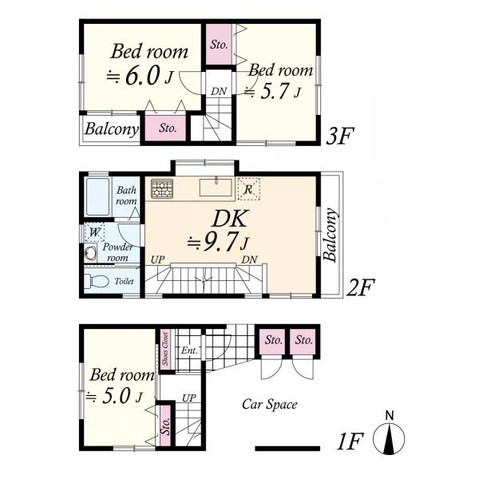 townhouse 東京都大田区西蒲田８丁目11-11 リビングライフ蒲田ビル　4階