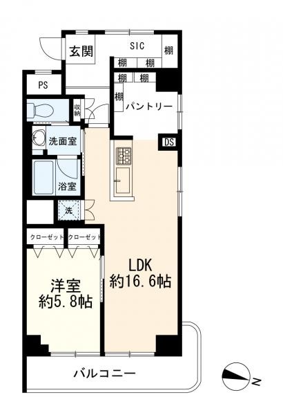 apartment 東京都大田区西蒲田８丁目11-11 リビングライフ蒲田ビル　4階