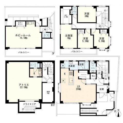 detached 東京都大田区西蒲田８丁目11-11 リビングライフ蒲田ビル　4階