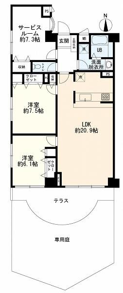 apartment 東京都大田区西蒲田８丁目11-11 リビングライフ蒲田ビル　4階