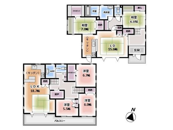 detached 栃木県宇都宮市中今泉１丁目13-12