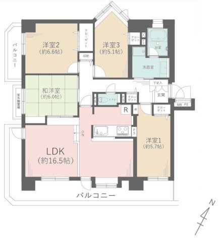 apartment 神奈川県相模原市中央区相模原４丁目6番16号