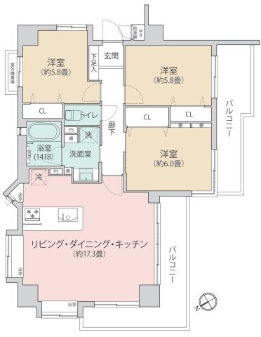 apartment 神奈川県相模原市中央区相模原４丁目6番16号