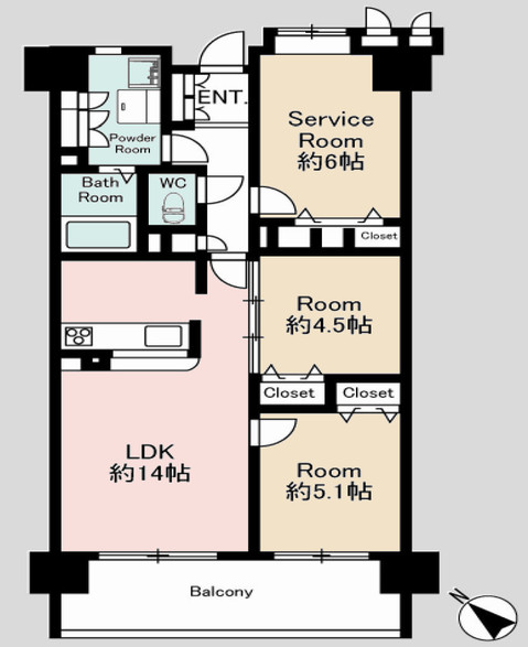 apartment 神奈川県相模原市中央区相模原４丁目6番16号
