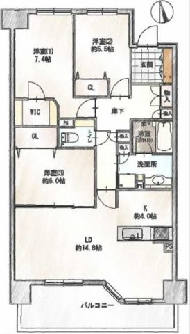 apartment 神奈川県相模原市緑区西橋本３丁目
地図を見る