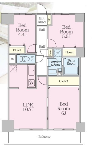 apartment 神奈川県横浜市旭区二俣川１丁目4-21 二俣川第二ビル2F