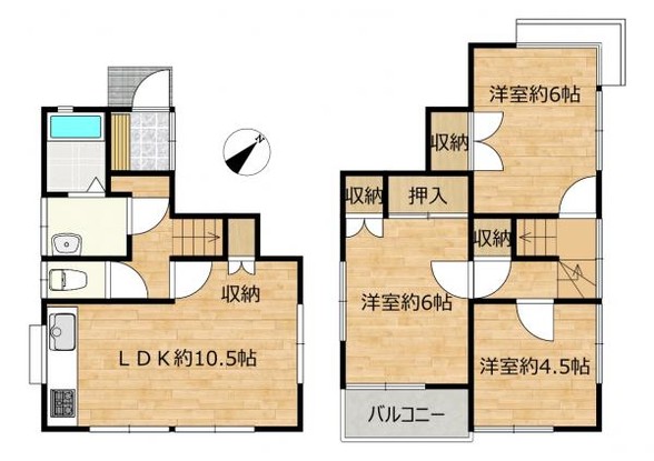 detached 埼玉県入間市大字上藤沢452-7