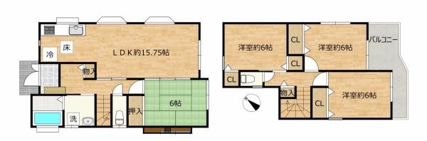 detached 埼玉県入間市大字上藤沢452-7