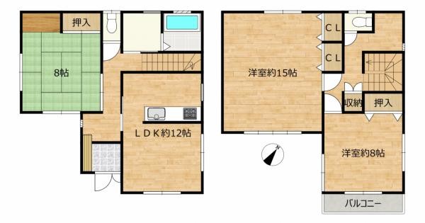 detached 埼玉県鶴ヶ島市大字下新田
地図を見る