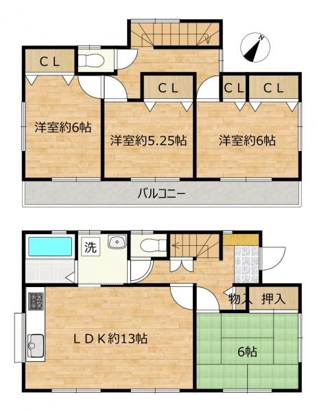 detached 埼玉県日高市高萩東１丁目
地図を見る