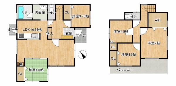 detached 埼玉県入間市大字下藤沢
地図を見る