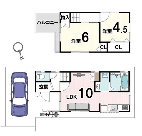 detached 大阪府守口市大庭町１丁目
地図を見る