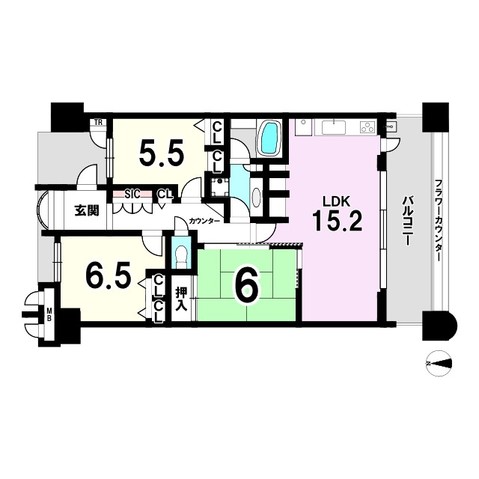 apartment 大阪府大東市氷野３丁目
地図を見る
