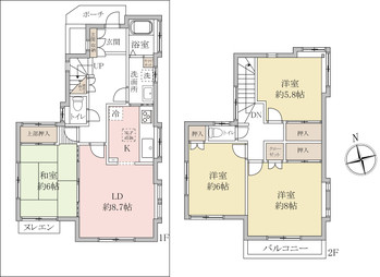 detached 埼玉県越谷市南越谷１丁目21-2ポラスビル1F