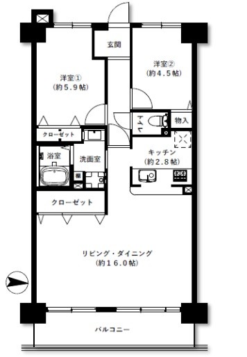 apartment 大阪府東大阪市高井田元町２丁目
地図を見る