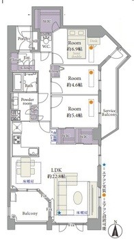 apartment 東京都杉並区阿佐谷南１丁目47-24 KDXレジデンス1F