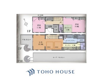 detached 東京都杉並区阿佐谷南１丁目47-24 KDXレジデンス1F