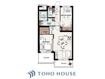 apartment 東京都杉並区阿佐谷南１丁目47-24 KDXレジデンス1F