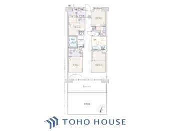 apartment 東京都杉並区阿佐谷南１丁目47-24 KDXレジデンス1F