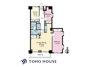 apartment 東京都葛飾区新小岩１丁目51-18 第2クレールパル