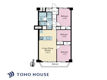 apartment 東京都葛飾区新小岩１丁目51-18 第2クレールパル