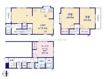 detached 東京都葛飾区新小岩１丁目51-18 第2クレールパル