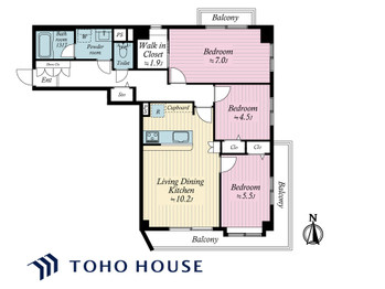 apartment 東京都葛飾区新小岩１丁目51-18 第2クレールパル