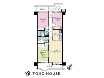 apartment 東京都葛飾区新小岩１丁目51-18 第2クレールパル