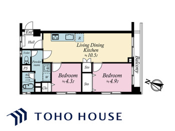 apartment 東京都葛飾区新小岩１丁目51-18 第2クレールパル