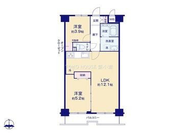 apartment 東京都葛飾区新小岩１丁目51-18 第2クレールパル