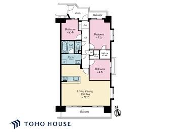 apartment 東京都葛飾区新小岩１丁目51-18 第2クレールパル