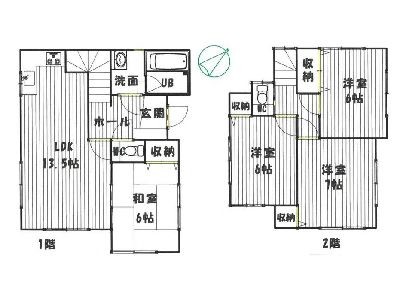 detached 埼玉県北足立郡伊奈町学園２丁目
地図を見る