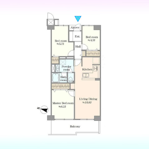 apartment 埼玉県さいたま市見沼区東大宮５丁目31-9 NYビル