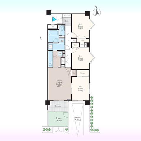 apartment 埼玉県さいたま市見沼区東大宮５丁目31-9 NYビル