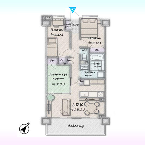 apartment 埼玉県さいたま市見沼区東大宮５丁目31-9 NYビル