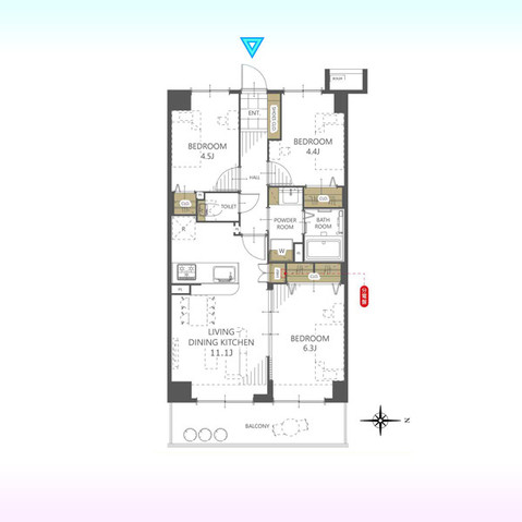 apartment 埼玉県さいたま市見沼区東大宮５丁目31-9 NYビル