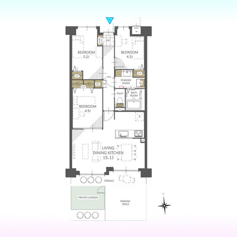 apartment 埼玉県さいたま市見沼区東大宮５丁目31-9 NYビル
