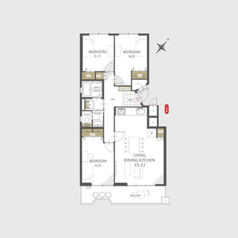 apartment 埼玉県さいたま市見沼区東大宮５丁目31-9 NYビル