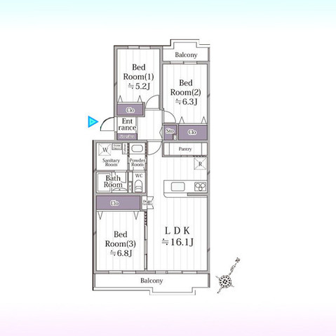 apartment 埼玉県さいたま市見沼区東大宮５丁目31-9 NYビル