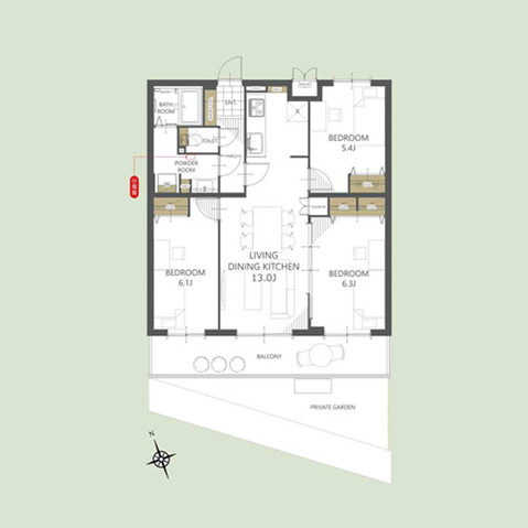 apartment 埼玉県さいたま市見沼区東大宮５丁目31-9 NYビル