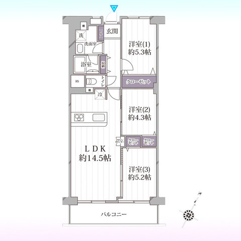 apartment 埼玉県さいたま市見沼区東大宮５丁目31-9 NYビル