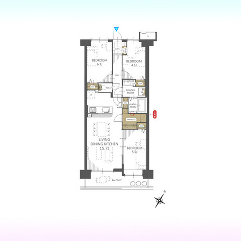 apartment 埼玉県さいたま市見沼区東大宮５丁目31-9 NYビル