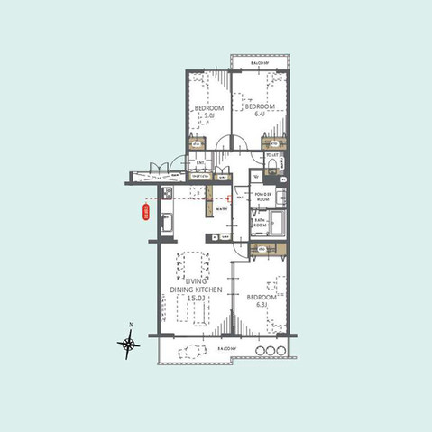 apartment 埼玉県さいたま市見沼区東大宮５丁目31-9 NYビル
