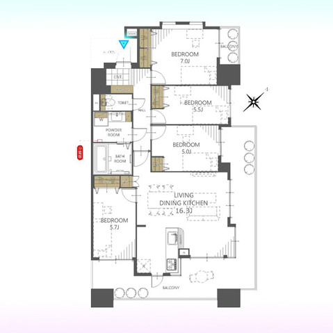 apartment 埼玉県さいたま市見沼区東大宮５丁目31-9 NYビル