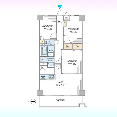 apartment 埼玉県さいたま市見沼区東大宮５丁目31-9 NYビル