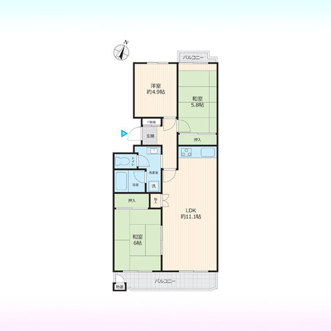 apartment 埼玉県さいたま市見沼区東大宮５丁目31-9 NYビル